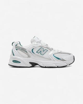 New balance 530 white silver green
