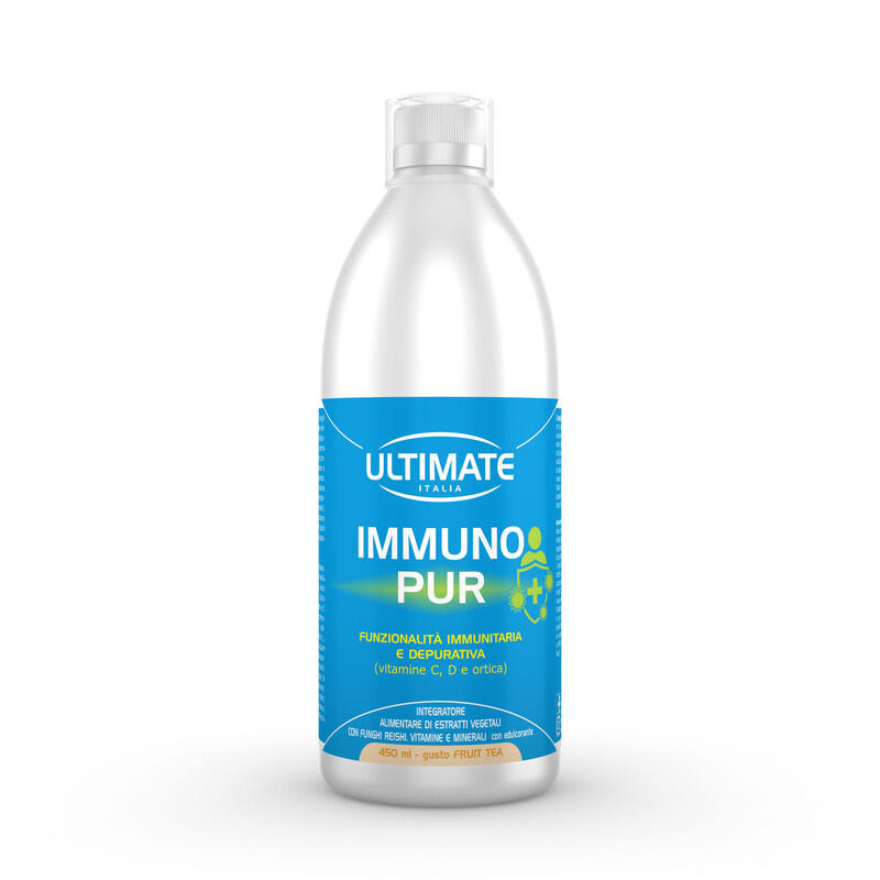 ULTIMATE ITALIA Integratore alimentare - IMMUNO PUR FRUIT TEA - 450ml