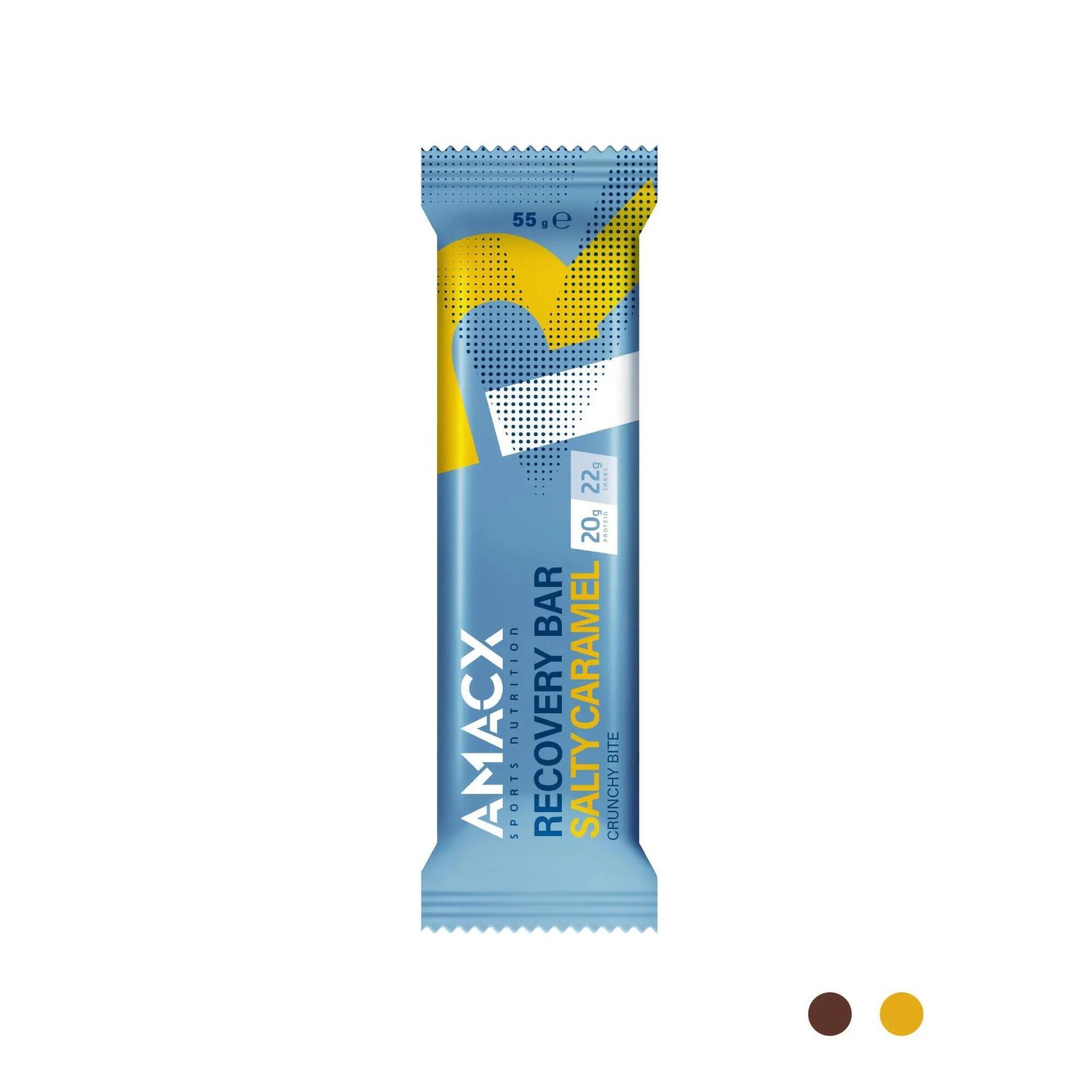 Amacx - Recovery Bar Caramel Salé | 12 Pack - Tablette Isotonique - Decathlon
