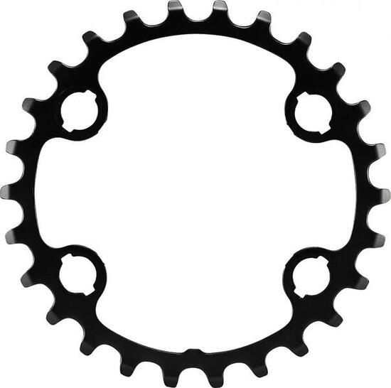 Shimano Kettenblatt FC-MT610 26 Zähne - 2 x 12-fach, Aluminium, 4-Arm Montage...