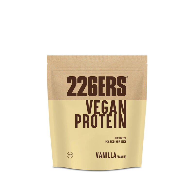 Plic pudra proteica - Vegan Protein 700 - fructe rosii - 700gr
