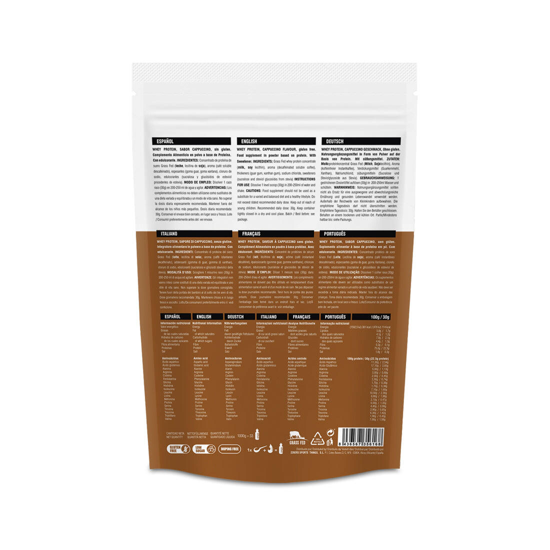 Suplemento alimentar – Whey protein – Stevia – pó 4/6
