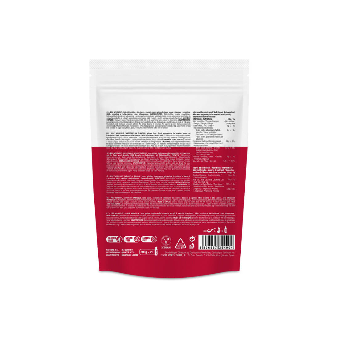 PRE WORKOUT 300g 4/4