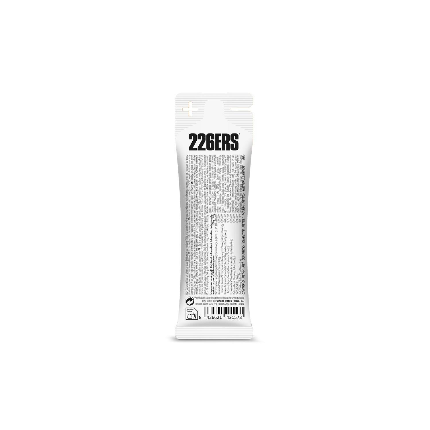 GEL HIGH FRUCTOSE 80G - CAFFEINE (X24 GELS) 4/5