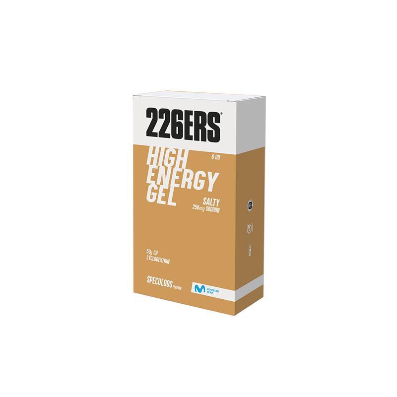 BOX 6 HIGH ENERGY GEL 76g - Gel Energético con ciclodextrina 4/5