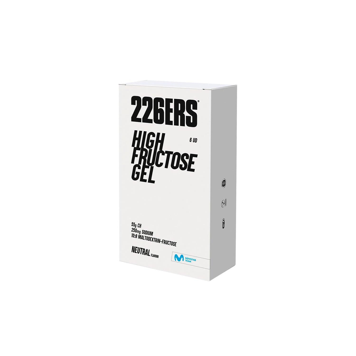 Cutie 6 geluri energizante 226ers High Fructuose Gel 80g - neutru