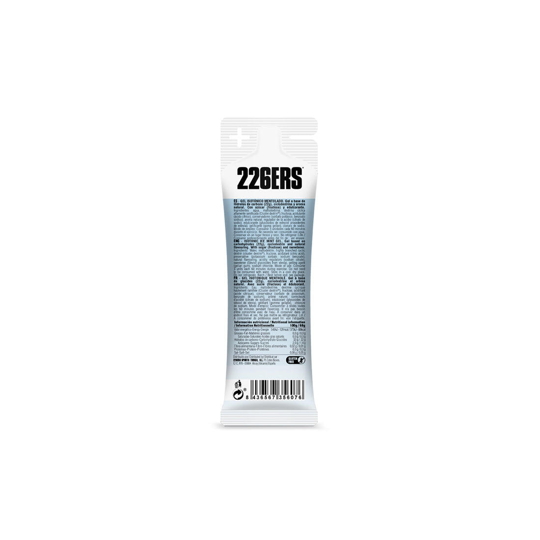 ISOTONIC ICE GEL 68g - Gel Isotónico Energético con Mentol 2/4