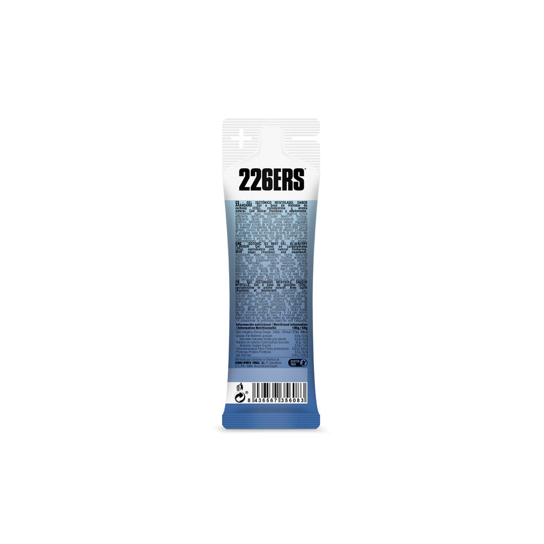 ISOTONIC ICE GEL 68g - Gel Isotónico Energético con Mentol 4/4
