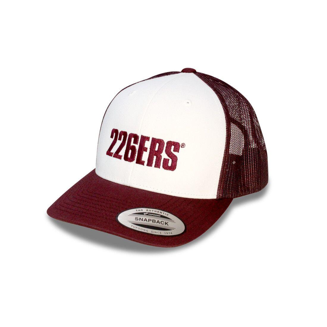 CAP RETRO TRUCKER BORDEAUX 5/6
