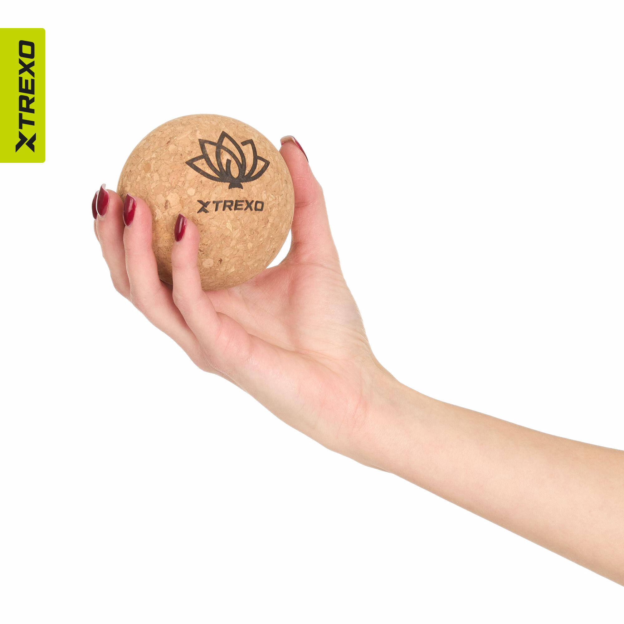 XTREXO Kork-Massageball 8 cm 5/6