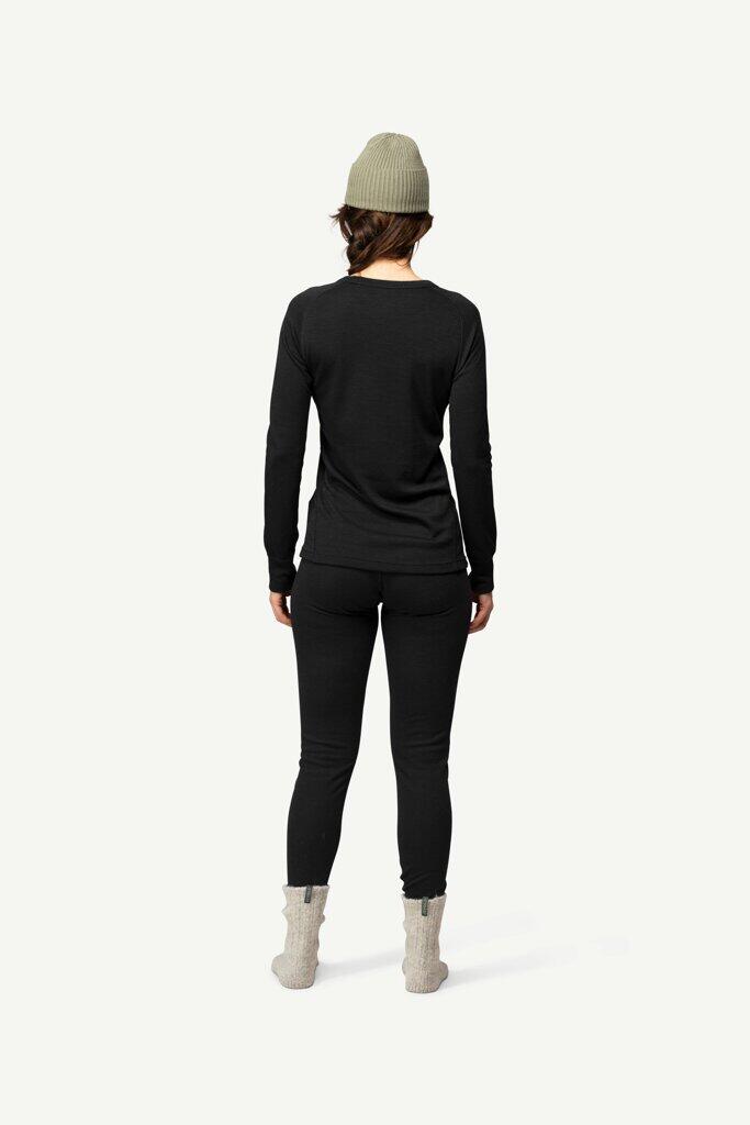 Devold Duo Active Merino Tee-shirt femme 205 Zip noir ergonomique DEVOLD