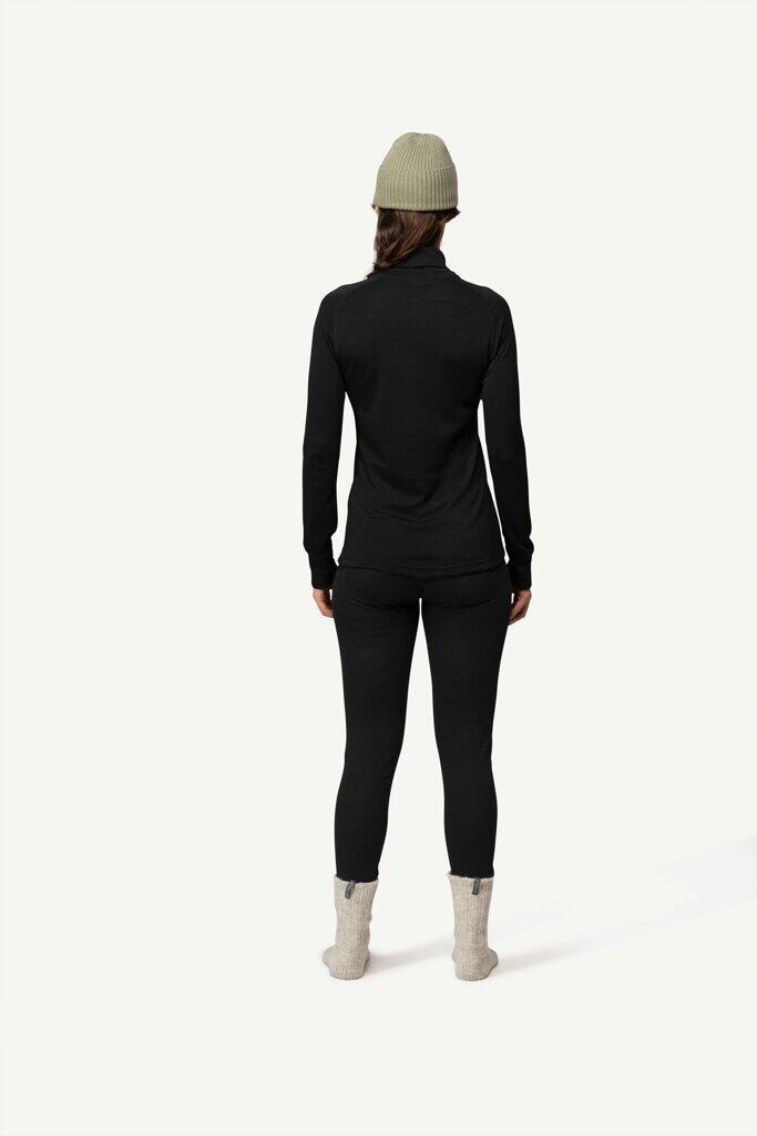 Devold Duo Active Merino Tee-shirt femme 205 Zip noir ergonomique 7/7