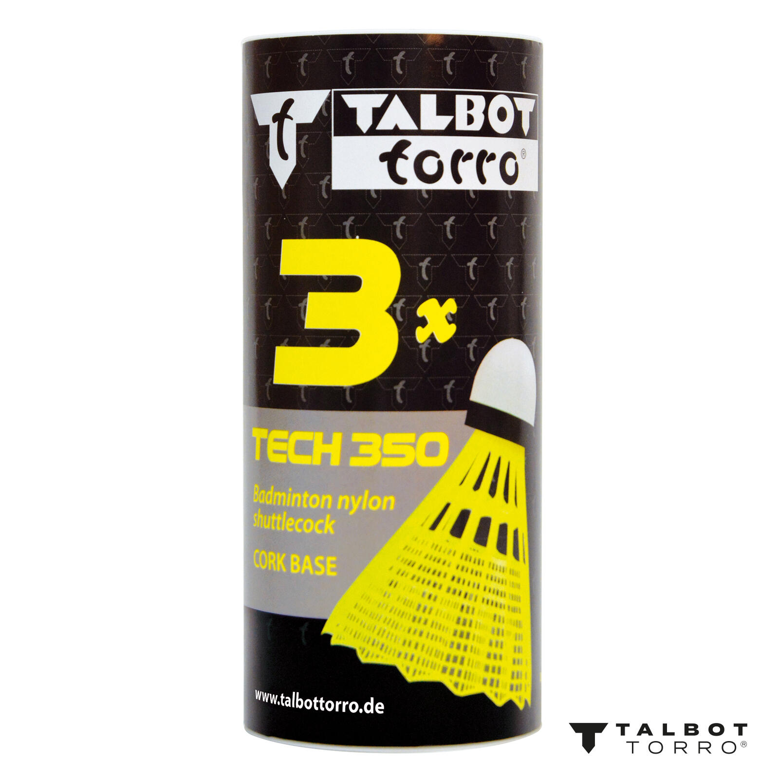 Badmintonové míčky TALBOT TORRO Tech 350 Medium 3 ks 4/4