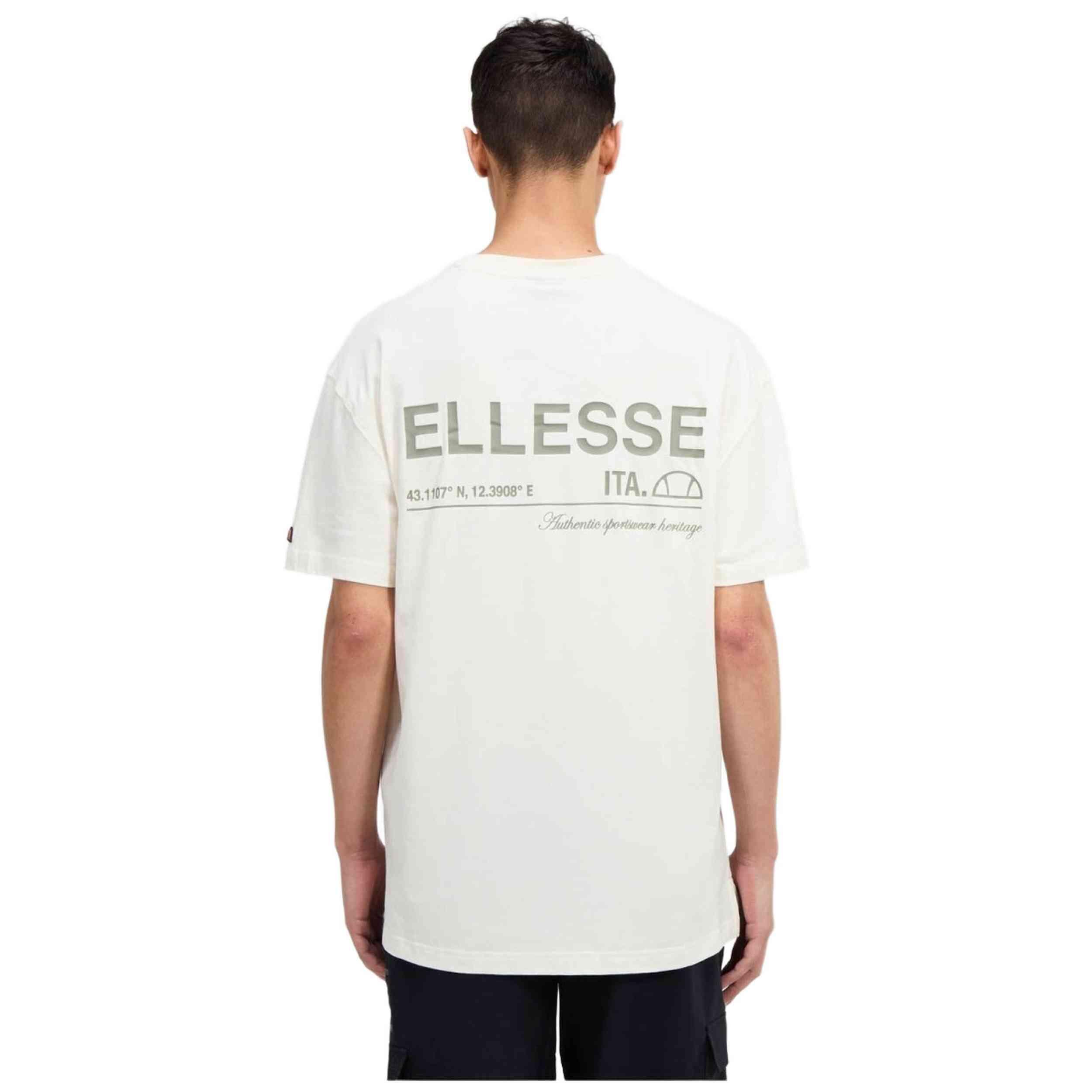 T-shirt met korte mouwen Ellesse model SHZ21857-BLANCO voor mannen 3/6