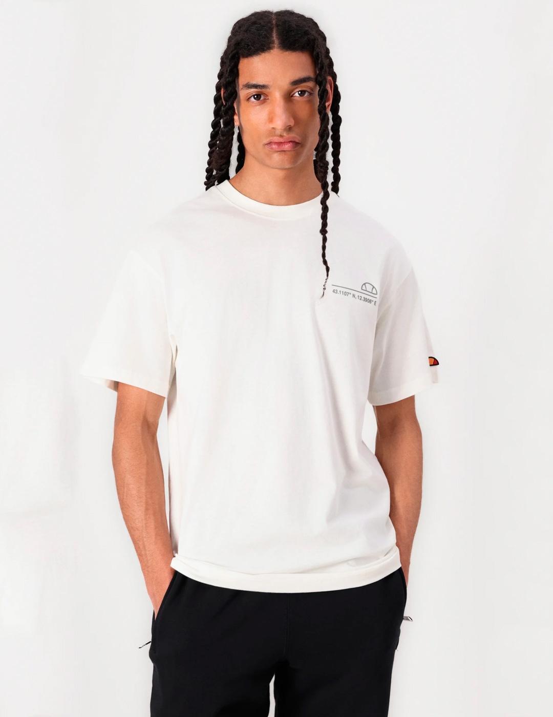 T-shirt met korte mouwen Ellesse model SHZ21857-BLANCO voor mannen 4/6