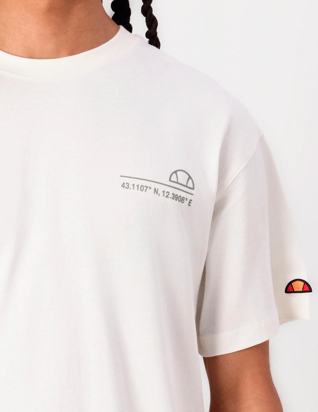 T-shirt met korte mouwen Ellesse model SHZ21857-BLANCO voor mannen 6/6