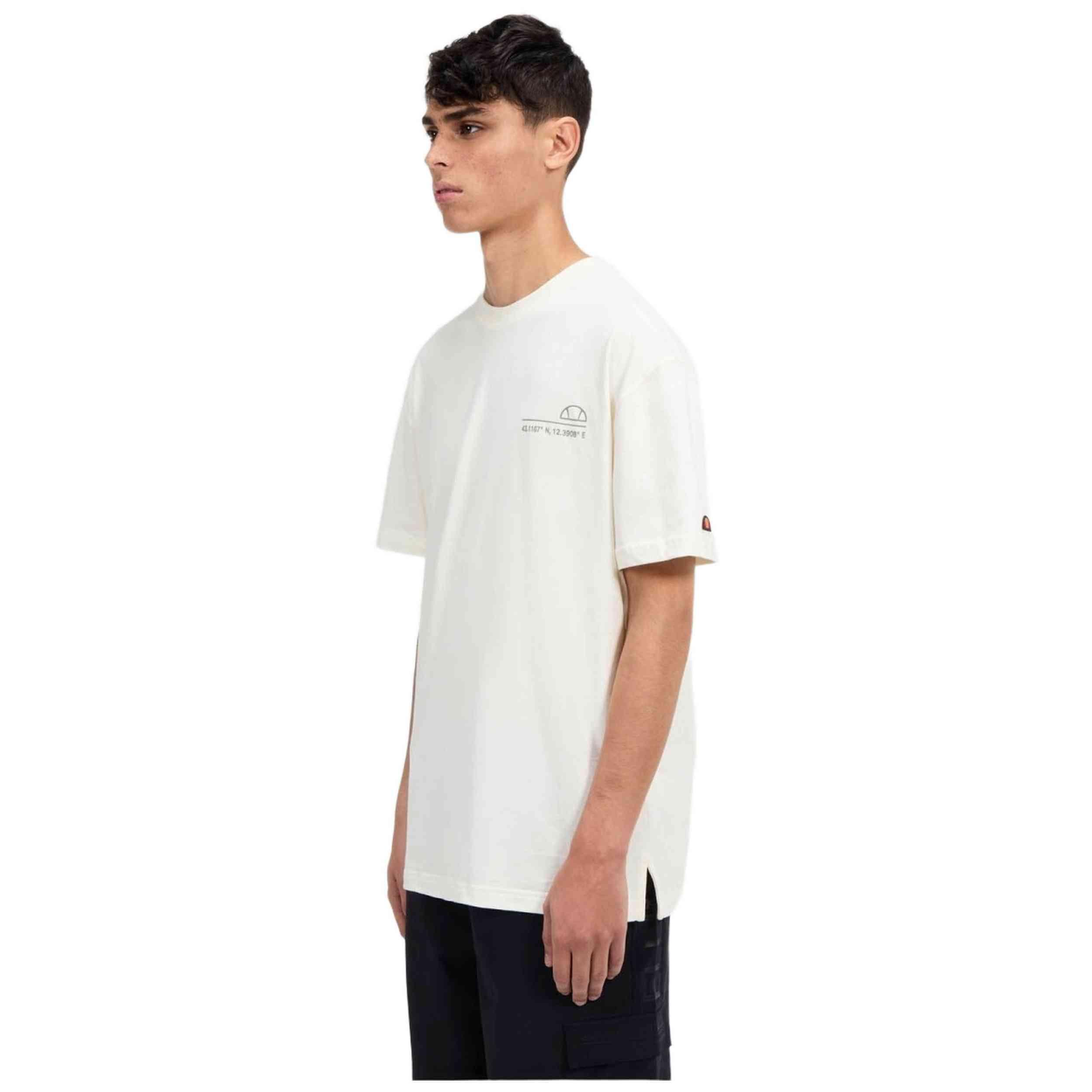 T-shirt met korte mouwen Ellesse model SHZ21857-BLANCO voor mannen 5/6