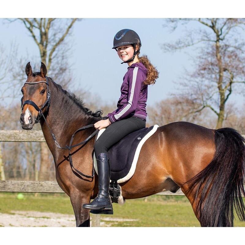 QHP Bareback Pad - Zwart (Full)