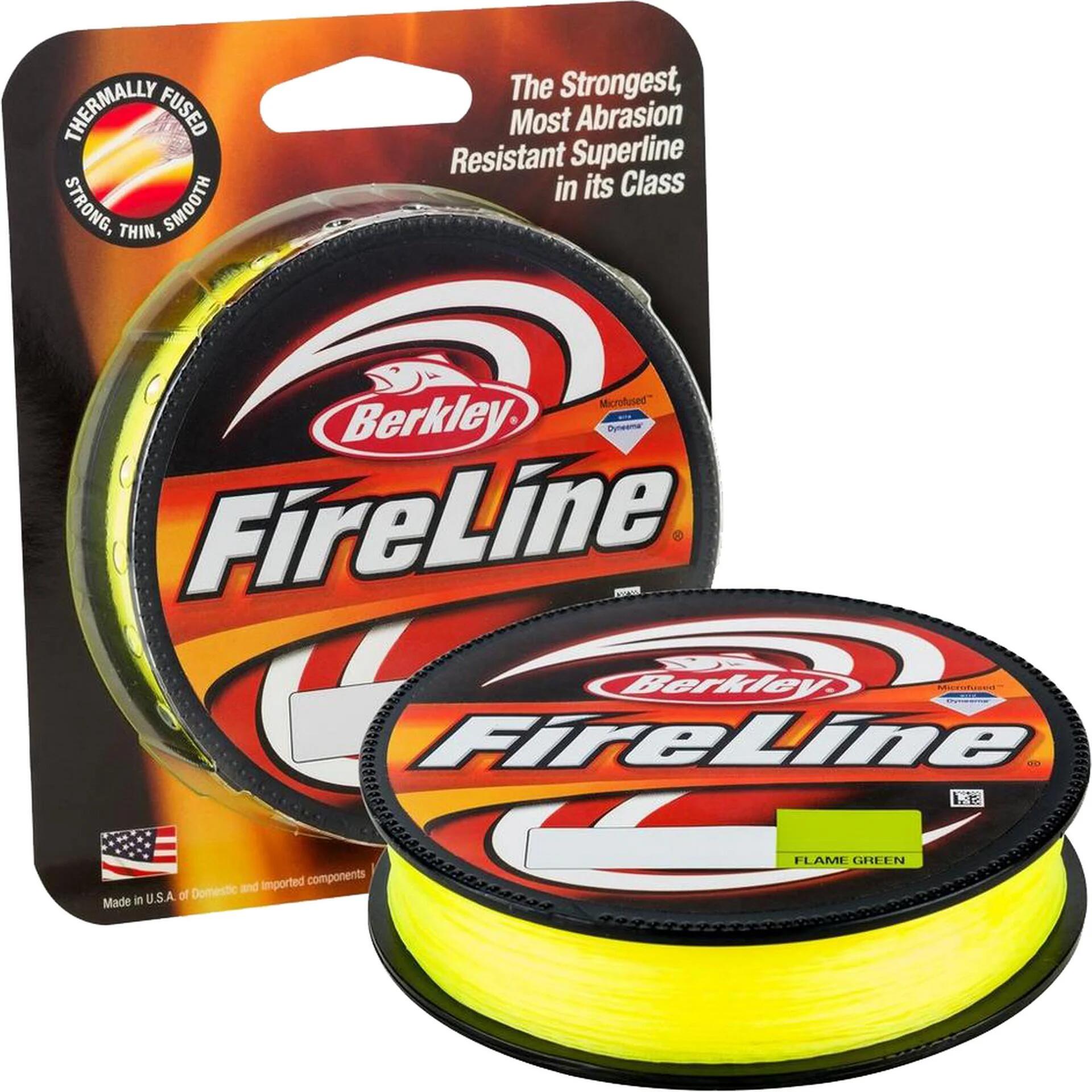 Berkley Ultra Fireline 4-125y-FlameGreen