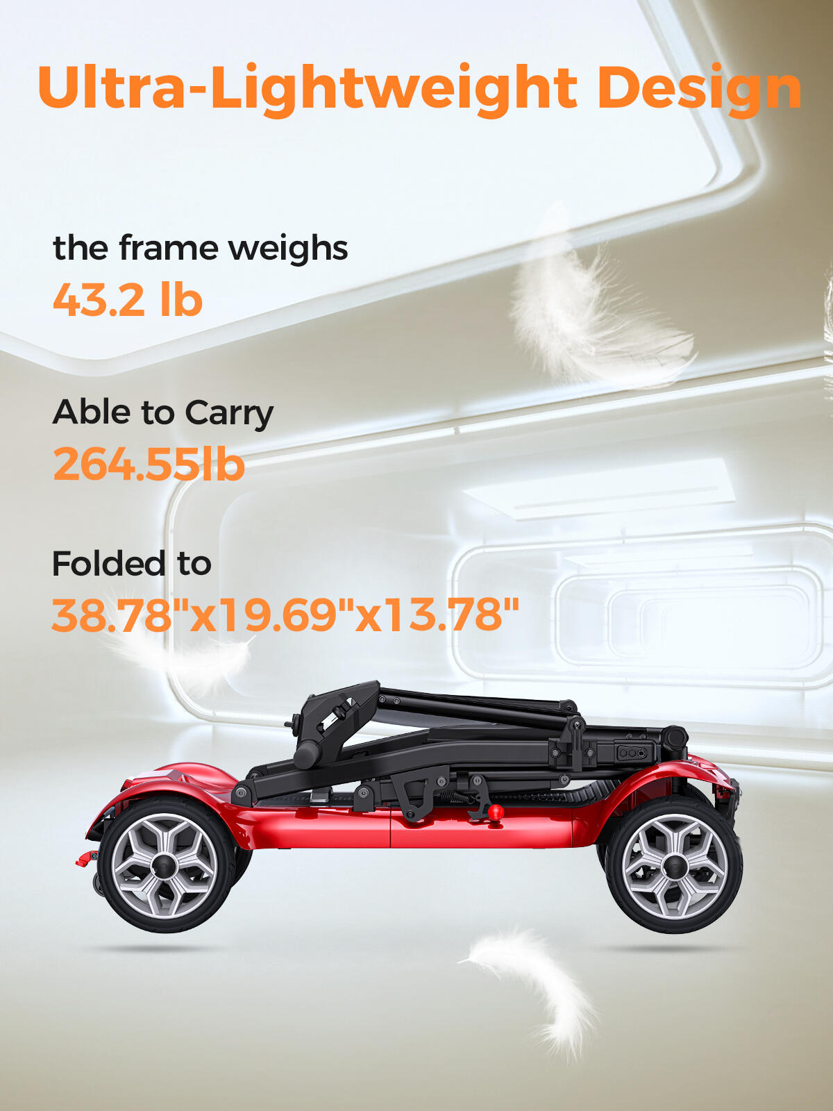 ENGWE Electric Scooter, con baterías de iones de litio extraíbles de 240 Wh*2. 4/7