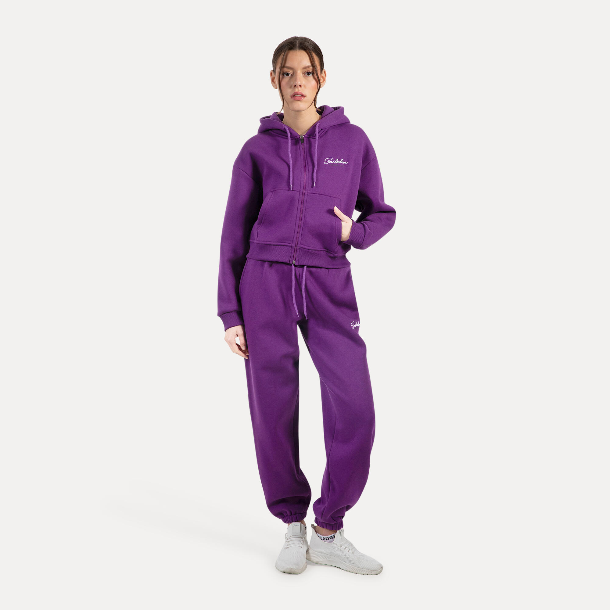 Damen Jogginghose Enara Lila 3/5