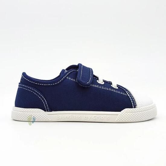 Blanditos Zapatillas de Lona Sandia Navy - Talla 21