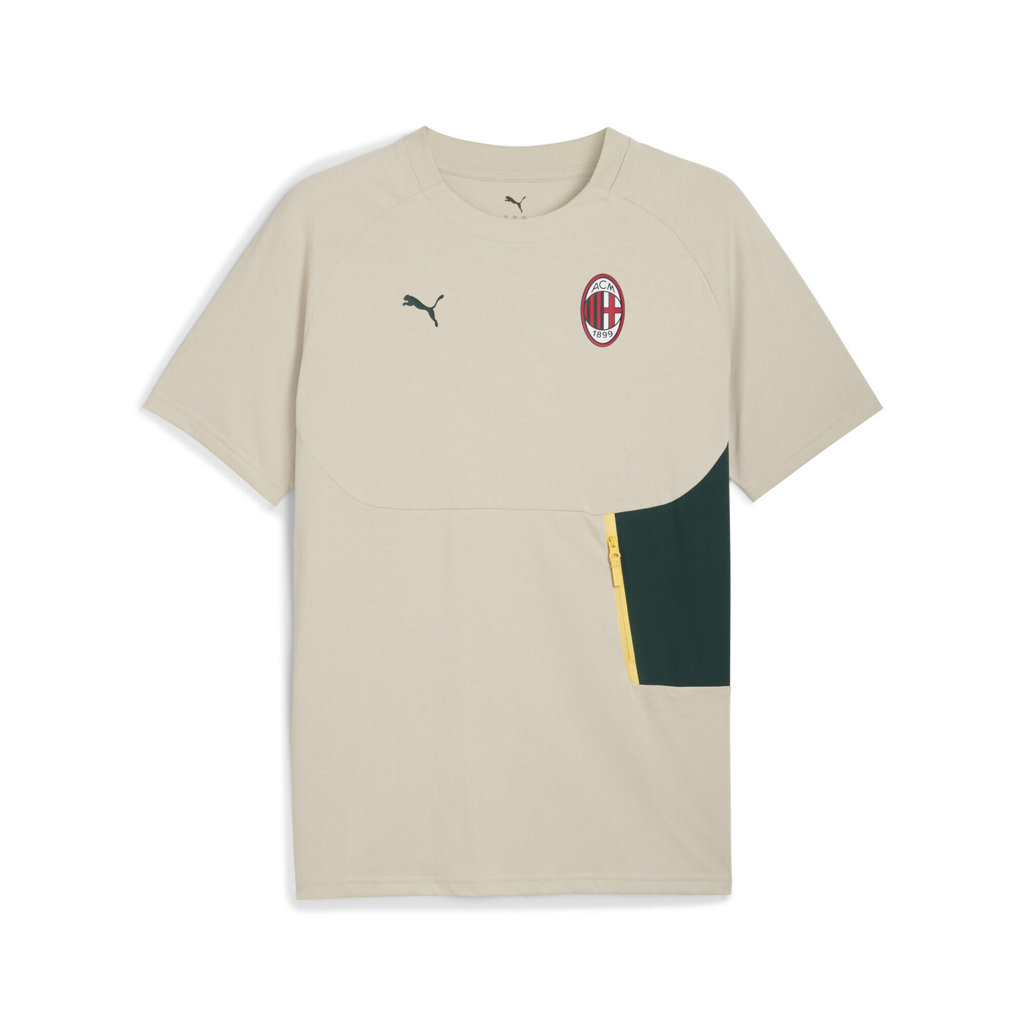 PUMA T-shirt con taschino AC Milan PUMATECH da uomo PUMA
