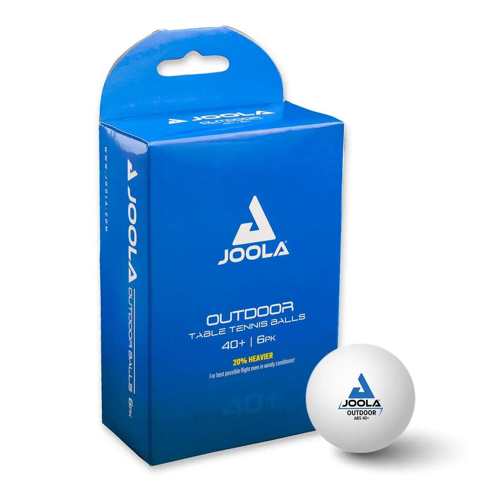 JOOLA TABLE TENNIS BALLS Outdoor ping pong balls 6 pieces