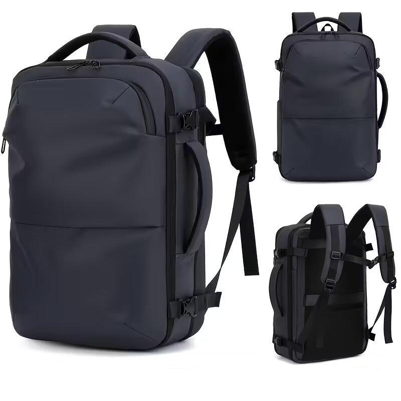 NNETM Travel Compression Backpack with Zipper Storage