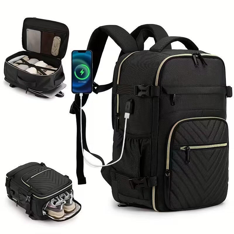 NNETM Womens Large Capacity Laptop Backpack