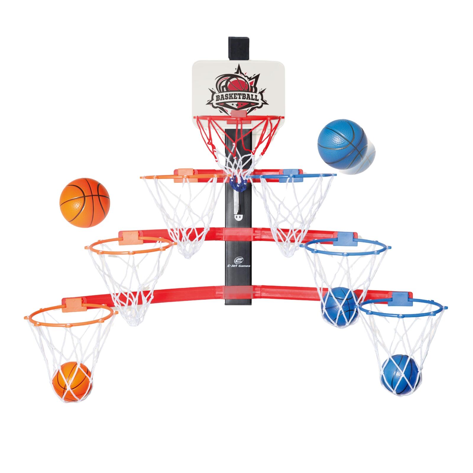 E-Jet Games Mini Basketball Hoop Race Set