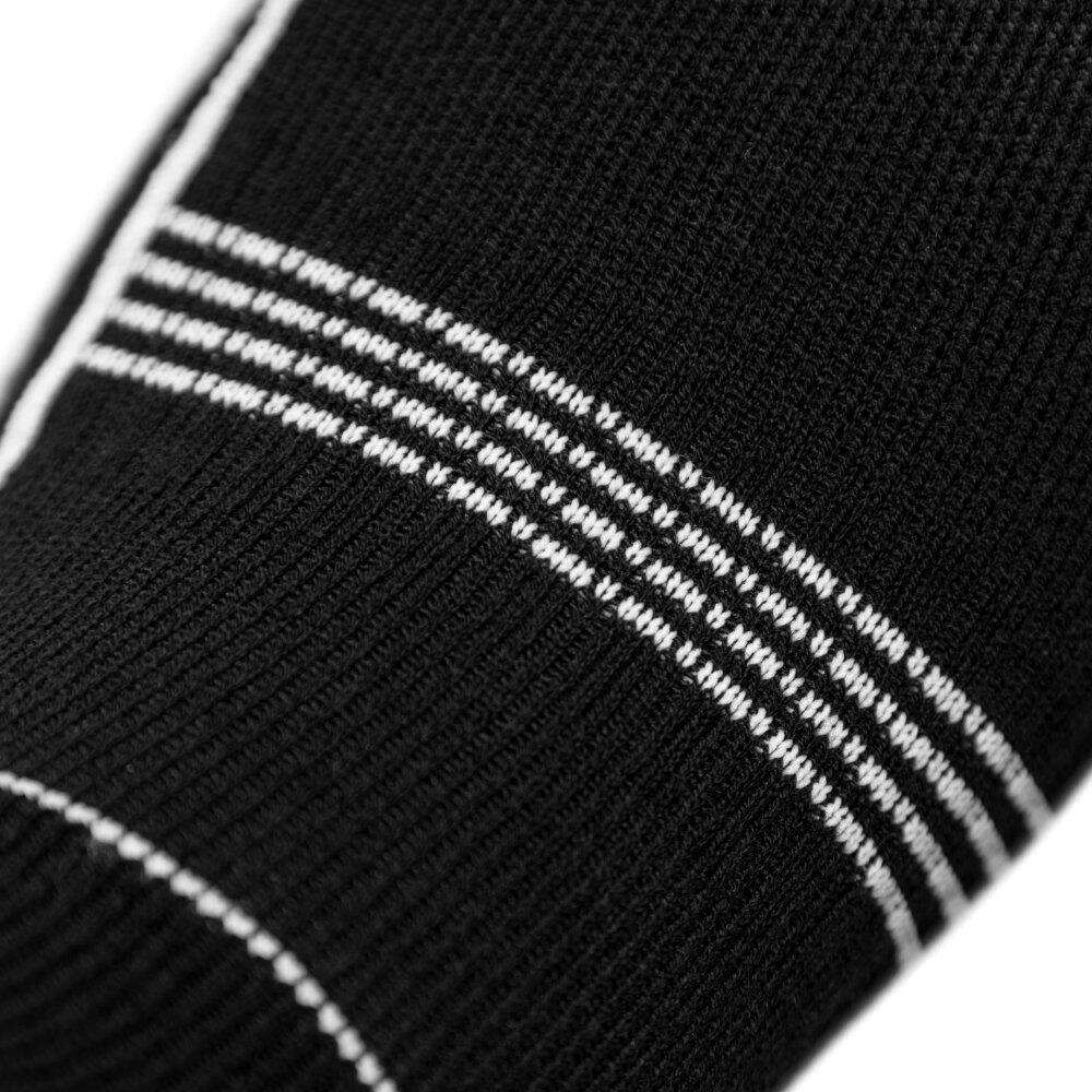 Men & Women Winter sports Wool ski socks SRX GLIDE B&W Black 5/6