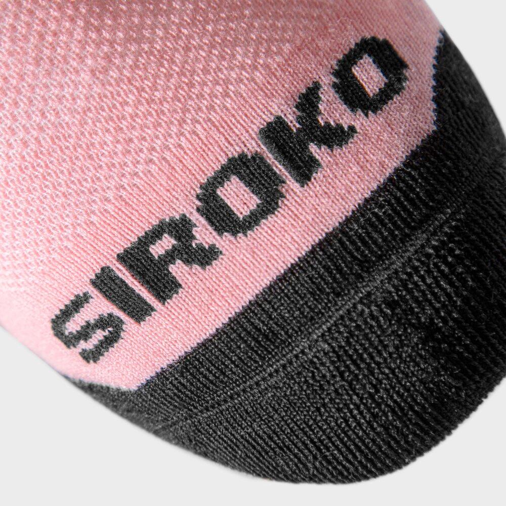 Calze da snowboard per bambini Sport invernali Bambini e bambine Sugar Rosa 5/7