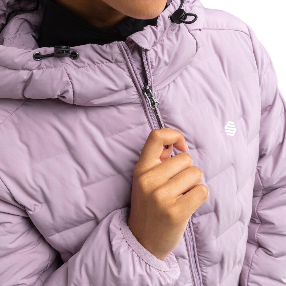 Veste randonnée isolante légère femme Zelene Violet 6/8