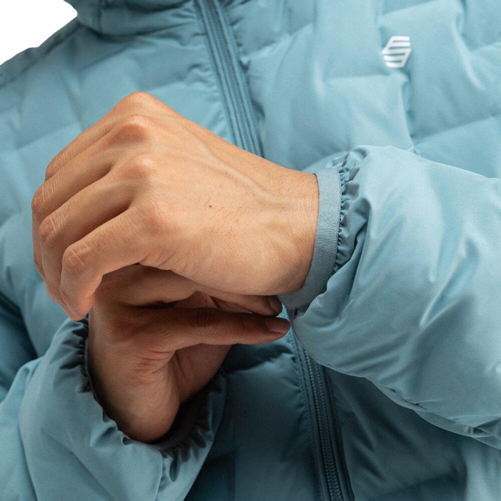 Veste randonnée isolante légère homme Mineral Bleu 6/8