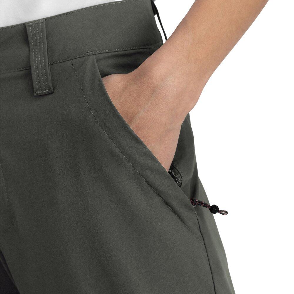 Pantalon modulable randonnée femme Mistral Black Noir 5/6