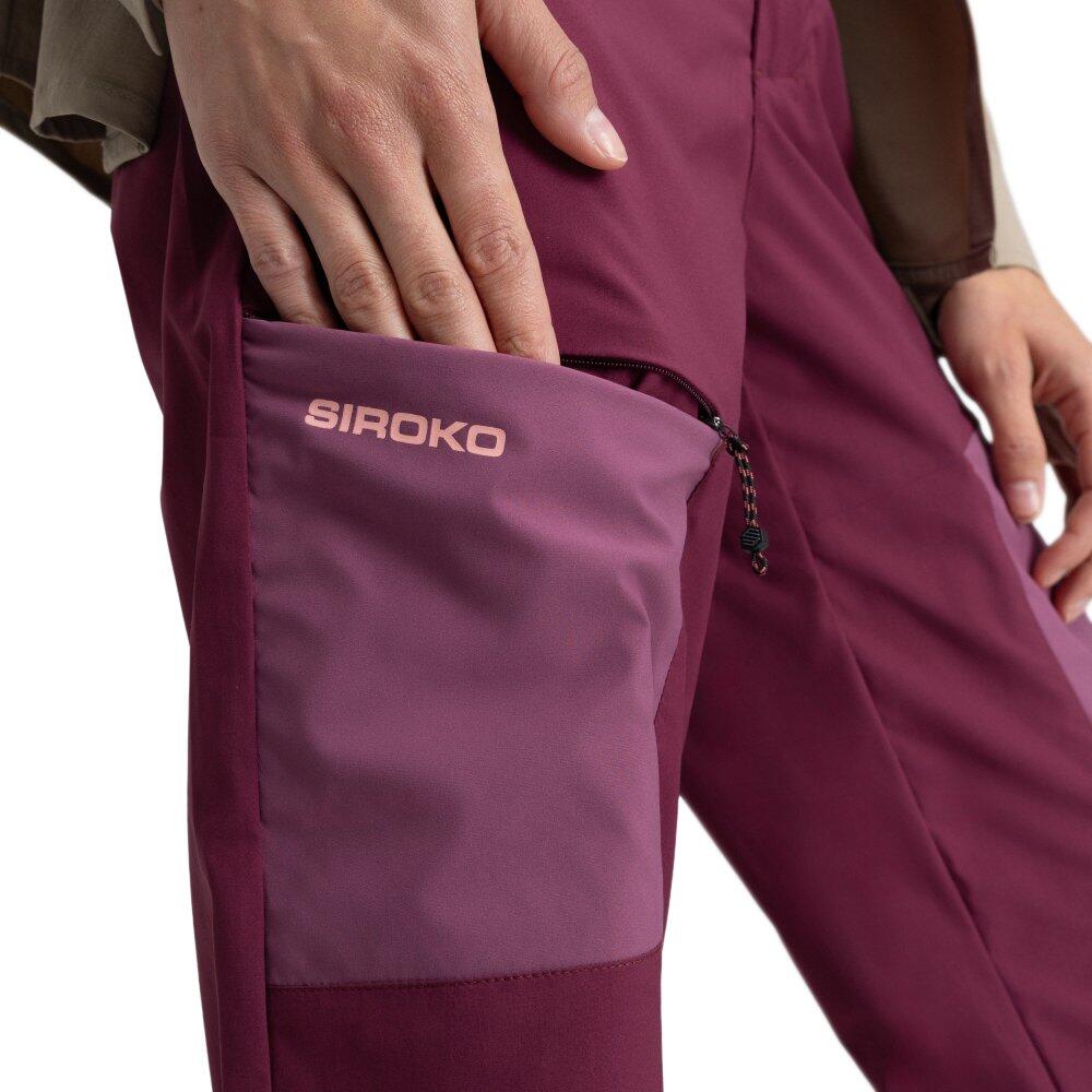 Women Hiking 's lightweight pants Vortex Purple Purple 5/7