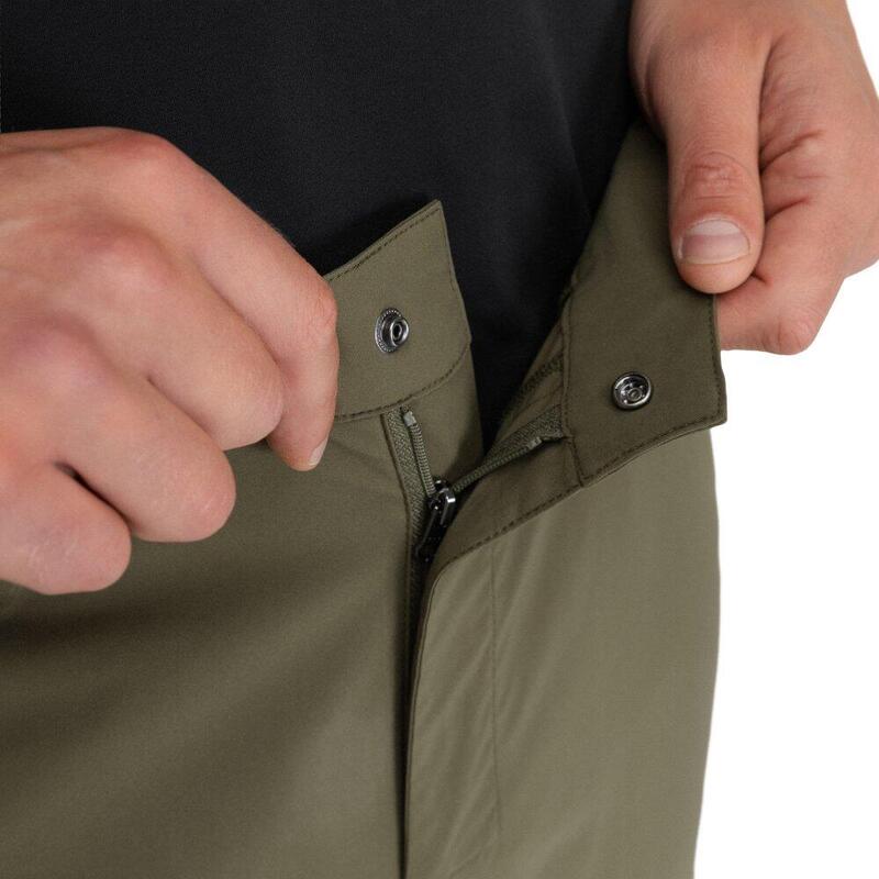 Pantaloni de drumeție ușori pentru bărbați Traverse Green Verde