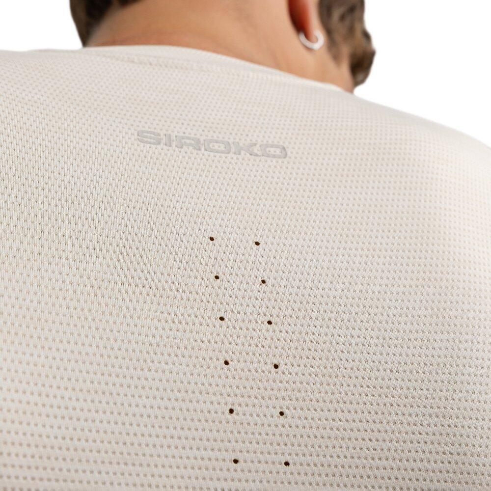 SIROKO Men Hiking 's short sleeve t-shirt Scout Sand Beige