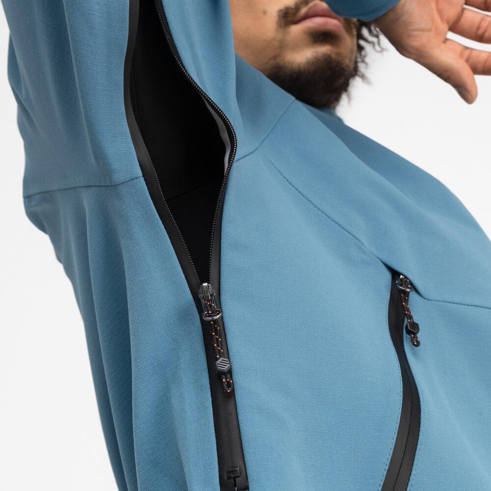Veste randonnée hardshell homme Cavalls Bleu 4/8