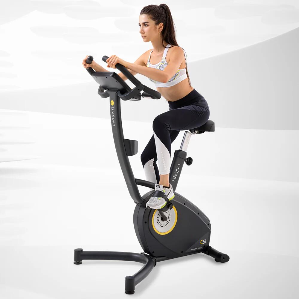 Fitness Light-Commercial Hometrainer Upright Bike C5i Autogenerante 2/7
