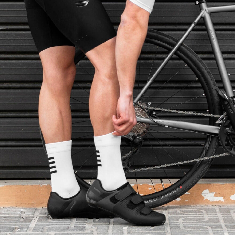 Chaussettes vélo Cyclisme Homme et Femme S1 White Gavia Blanc 5/7