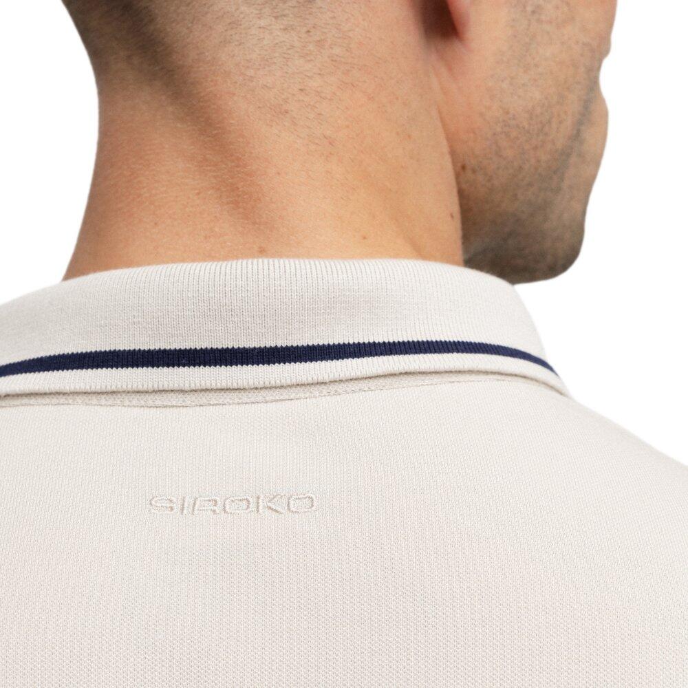 Herren Golf piqué-poloshirt Pinehurst Sand Beige 5/8