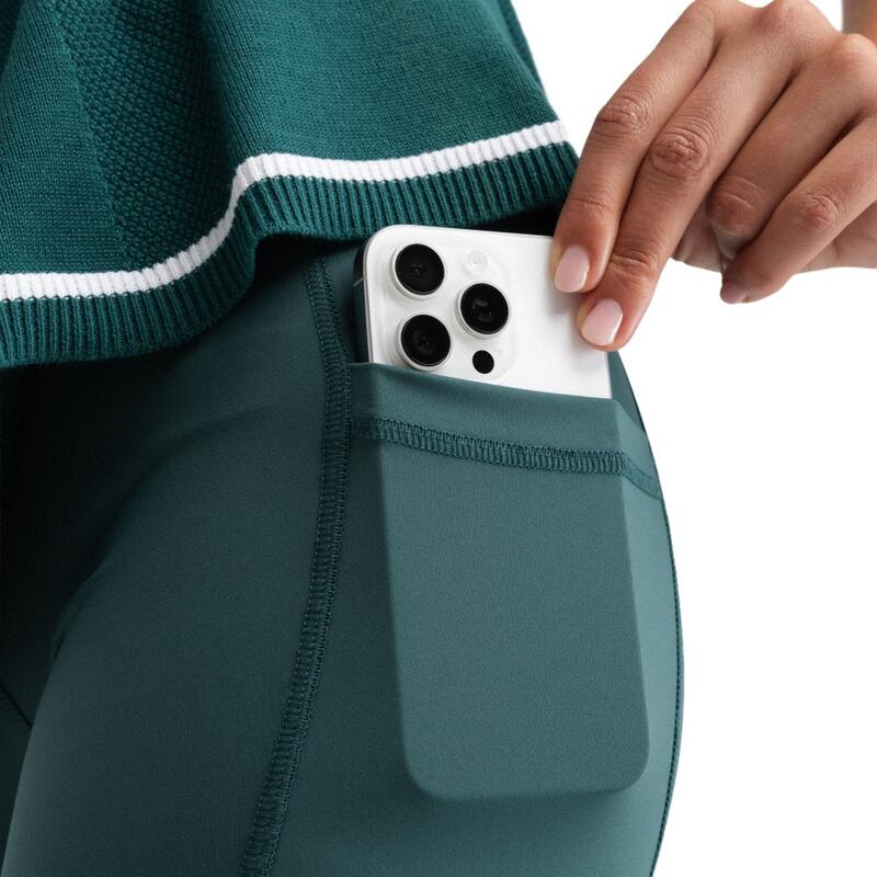 Skort de tricotat pentru femei Turnberry Teal Verde