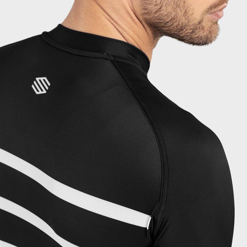 Maillot vélo manches courtes homme Cyclisme M2 Moors Noir 5/7