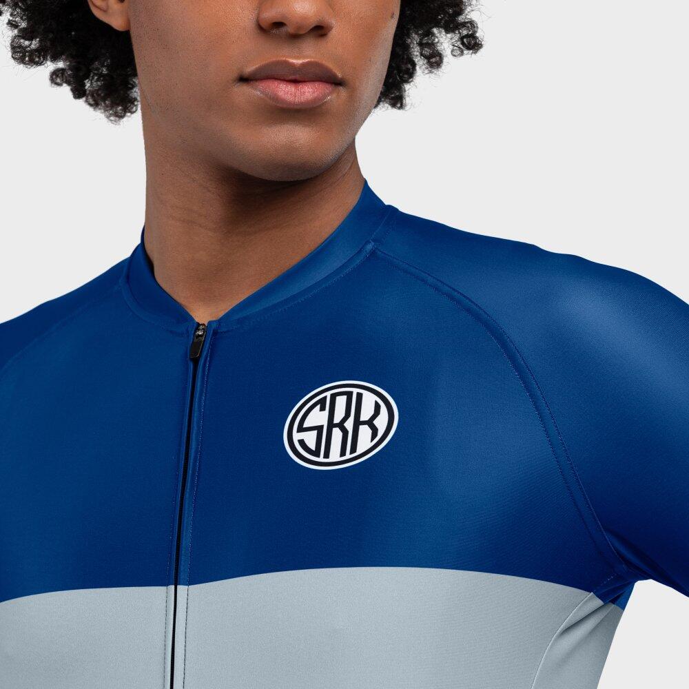 Camisola de ciclismo manga curta homem M2 Riedberg Azul 5/7