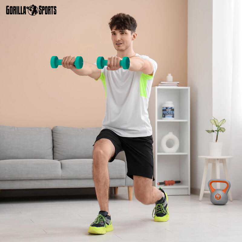 Fitness aerobik jednoruční činky pro kondiční trénink
