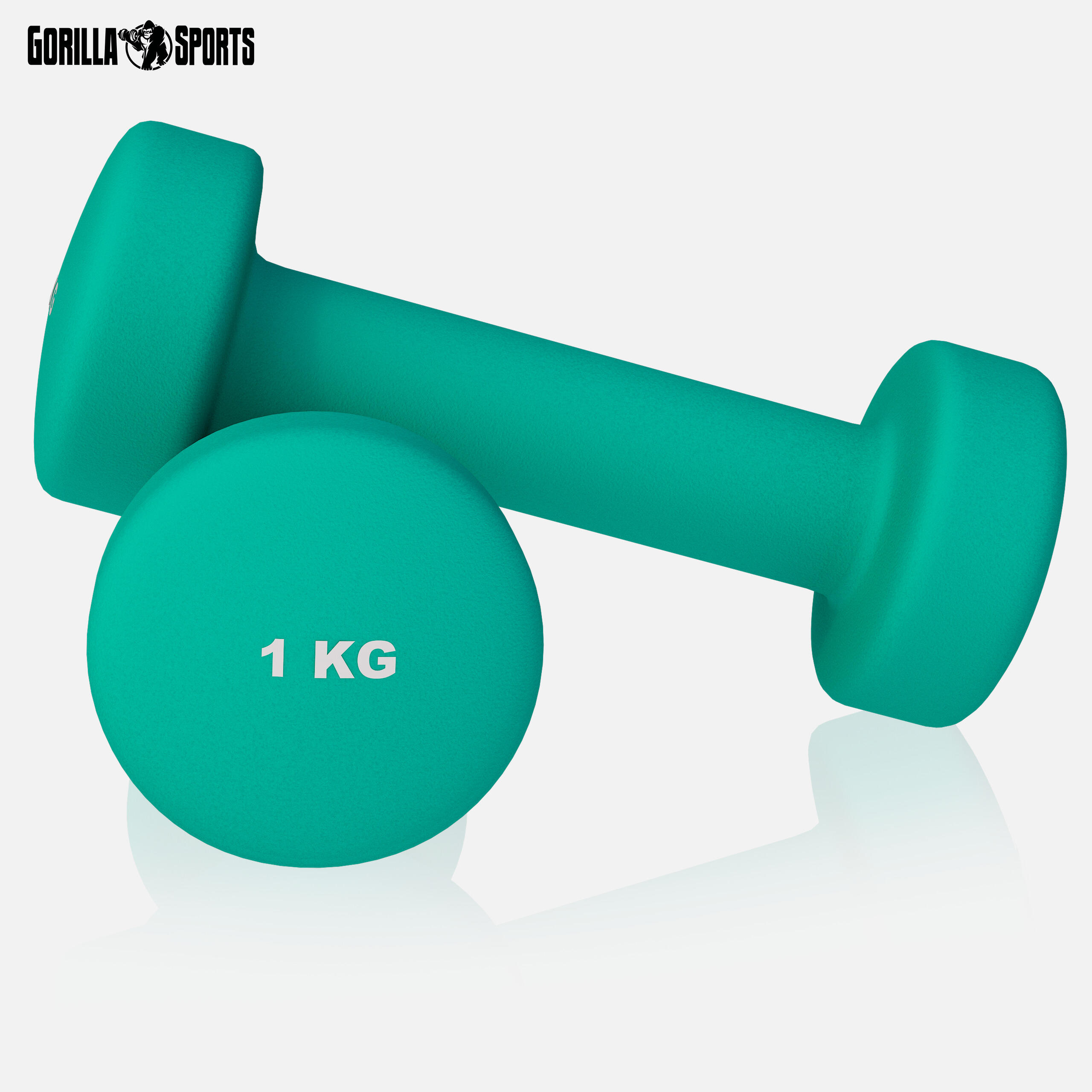 Haltères en néoprène |Au choix de 1KG- 10KG | 2 x 1 KG 4/7