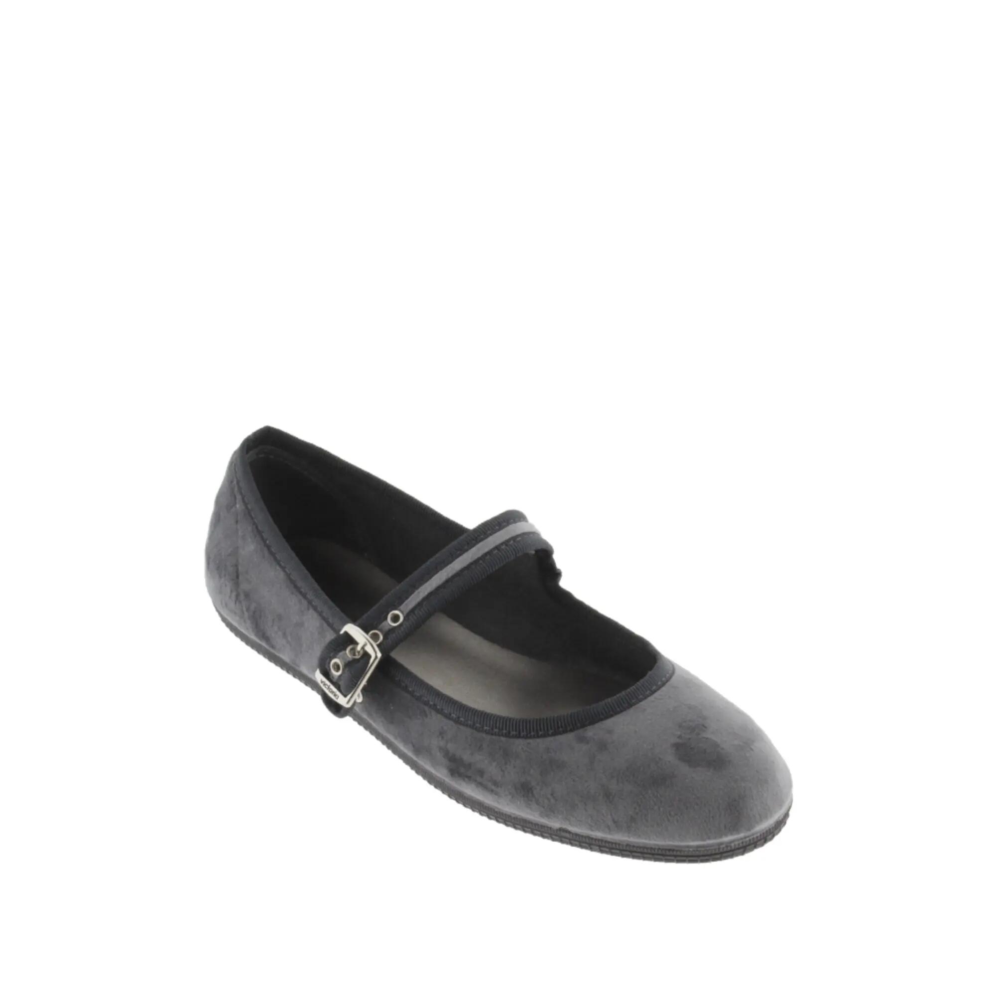 Victoria ODA MERCEDES TERCIOPELO GRIS 2/6