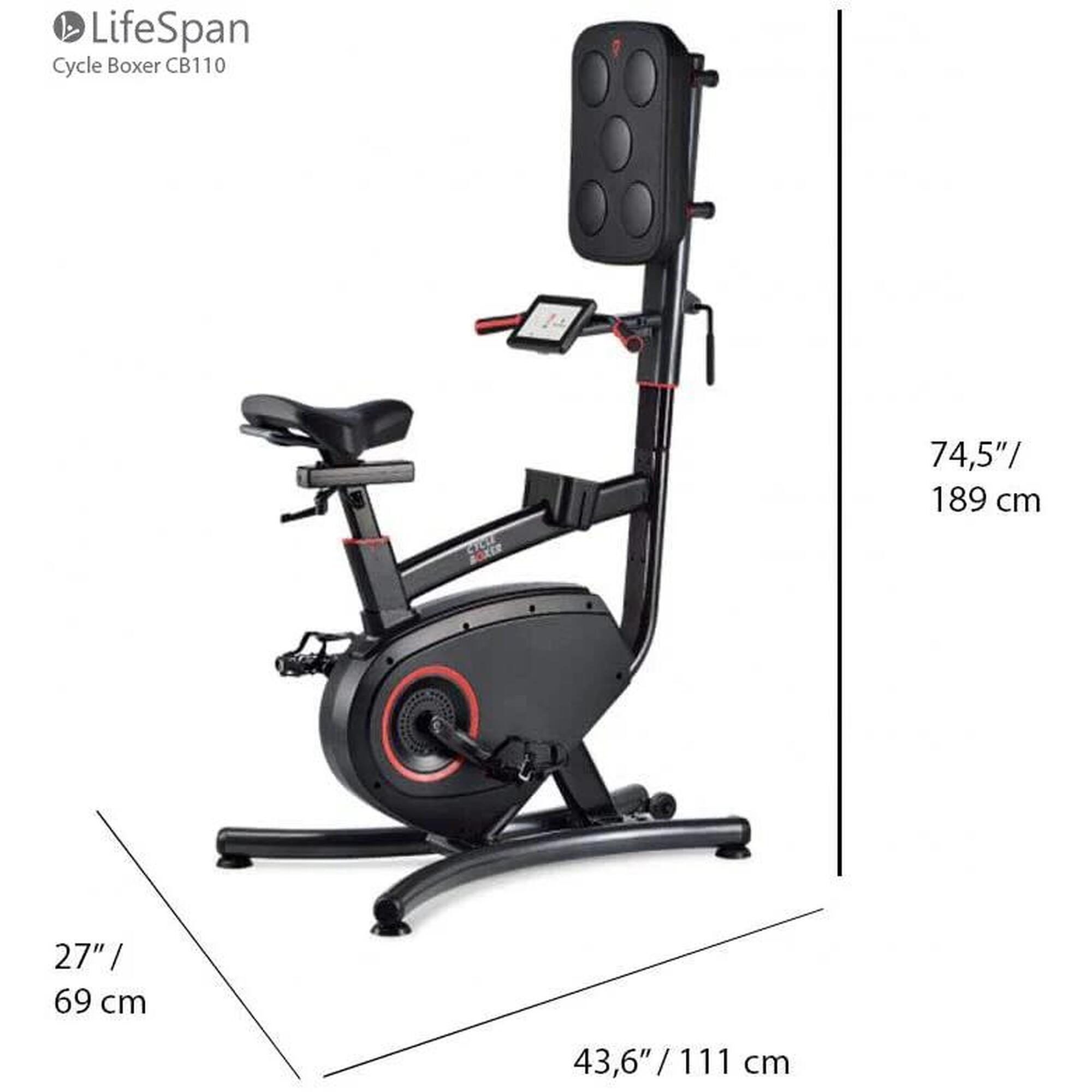 Bicicletă de fitness Boxer Hometrainer Box-Trainer CB110